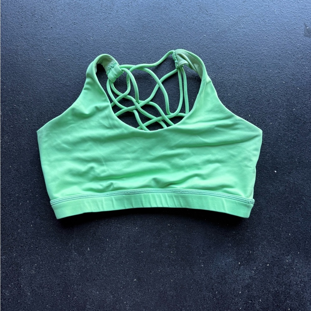 Women's CVG Green Sports Bra